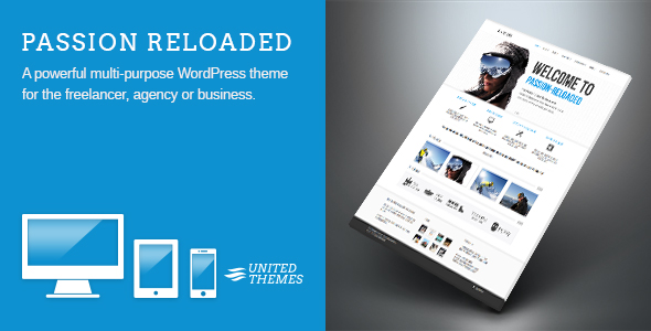 Passion Reloaded Responsive WordPress Theme - ThemeForest Item for Sale