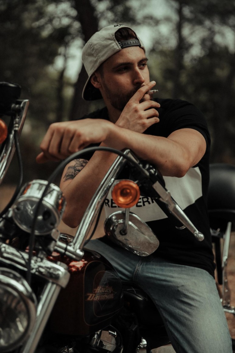 Oh no, that's not Jax Teller.